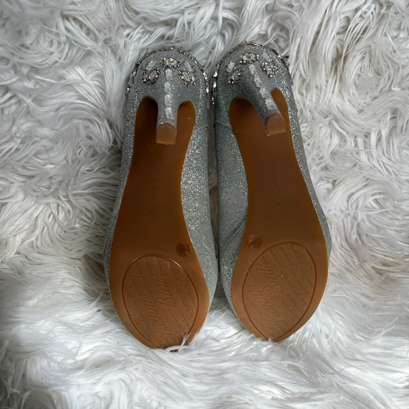 Gianni Bini Glitter Jeweled Heels - Picture 8 of 9